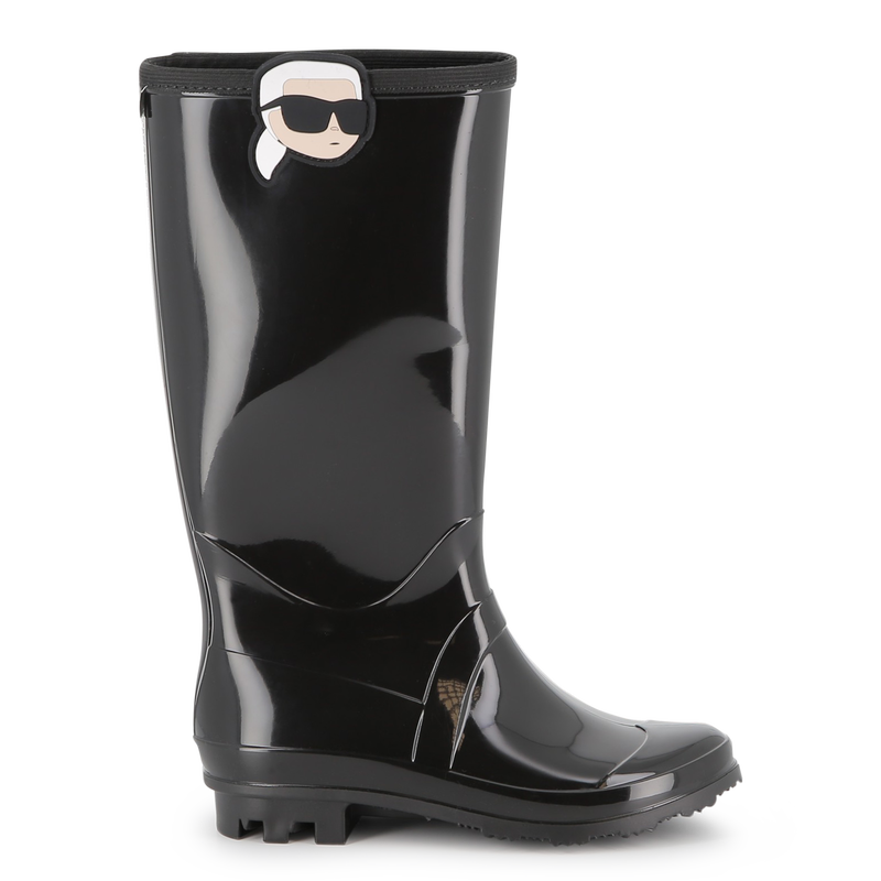 Bota de lluvia grande KARL LARGERFELD KIDS 
                        NI&Ntilde;A