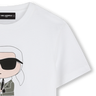 Camiseta de manga corta KARL LAGERFELD KIDS 
                    NI&Ntilde;O