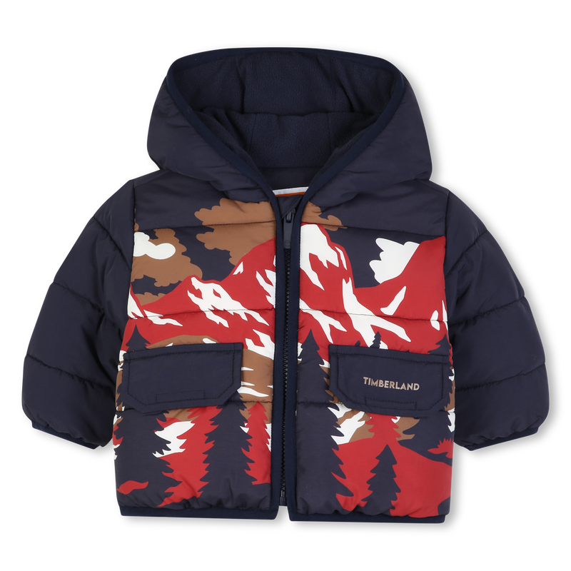 Chaqueta acolchada con capucha TIMBERLAND 
                        NI&Ntilde;O
