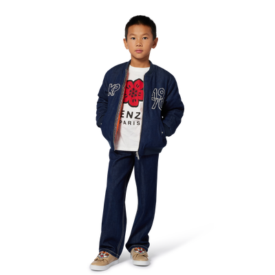 Camiseta de punto de manga larga KENZO KIDS UNISEXO