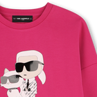 Sudadera estampada KARL LAGERFELD KIDS 
                    NI&Ntilde;A