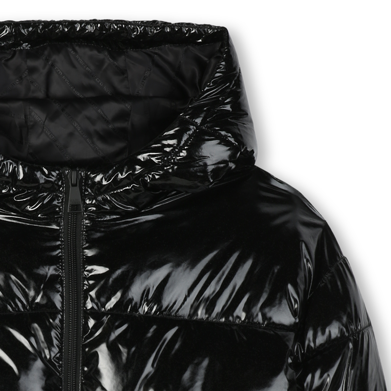 Plum&iacute;fero con capucha KARL LAGERFELD KIDS 
                        NI&Ntilde;A