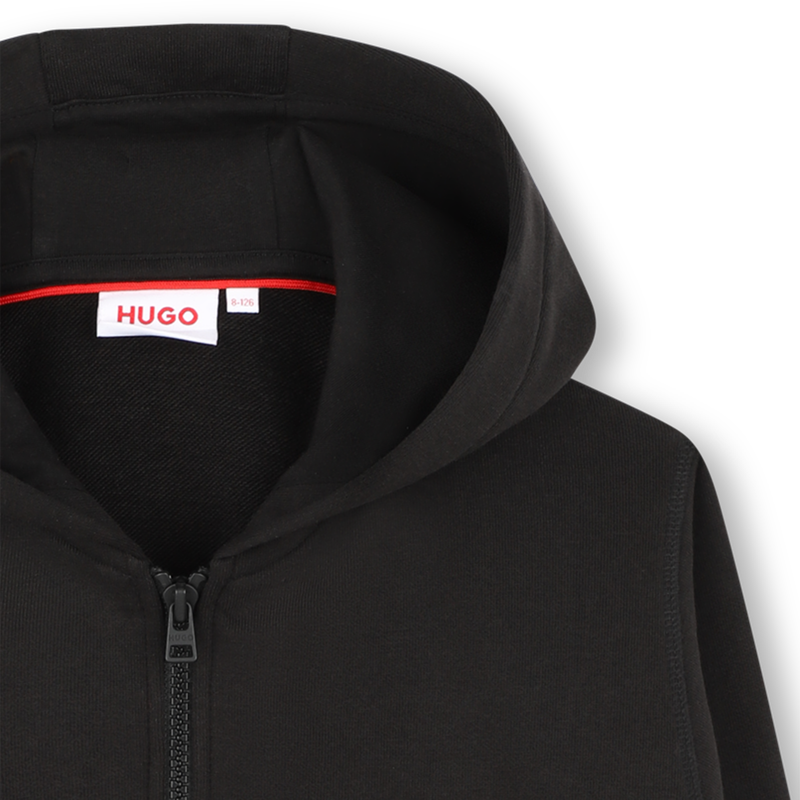 Chaqueta con capucha HUGO 
                        NI&Ntilde;O