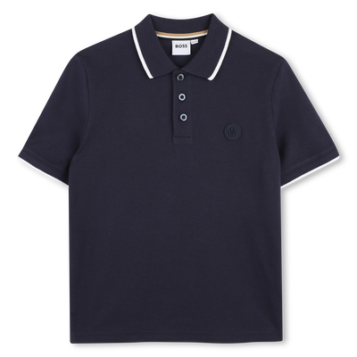 POLO DE MANGA CORTA BOSS NI&Ntilde;O