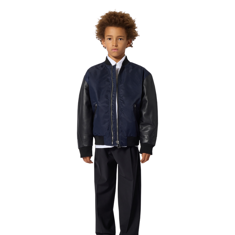 Chaqueta bicolor GIVENCHY 
                        NI&Ntilde;O