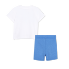 Conjunto de camiseta y pantal&oacute;n corto TIMBERLAND 
                    NI&Ntilde;O