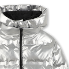 Chaqueta acolchada con capucha KARL LAGERFELD KIDS 
                    NI&Ntilde;A