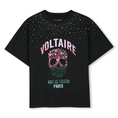 Camiseta de mangas cortas ZADIG & VOLTAIRE NI&Ntilde;A