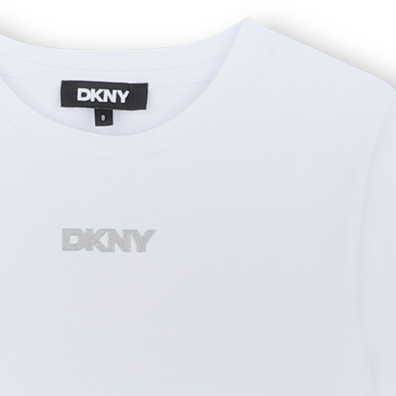 Vestido efecto 2 en 1 DKNY 
                        NI&Ntilde;A
