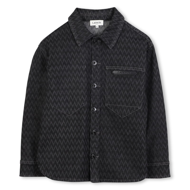 Sobrecamisa vaquera LANVIN 
                        NI&Ntilde;O