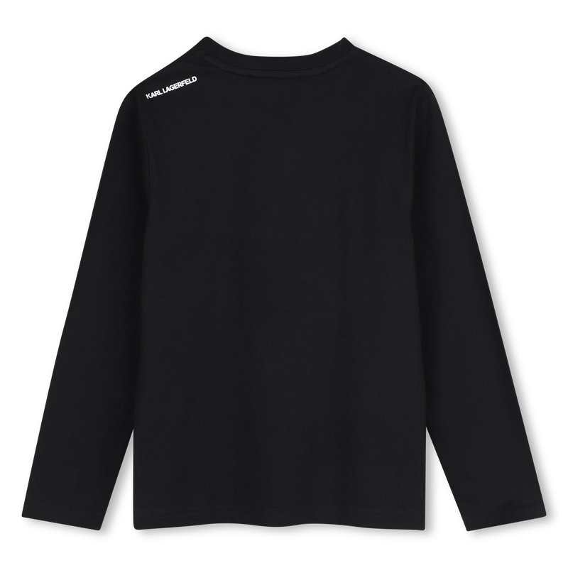 Camiseta de mangas cortas KARL LAGERFELD KIDS 
                        NI&Ntilde;O