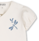 Conjunto de camiseta, sombrero de pescador y baber KENZO KIDS 
                    NI&Ntilde;A
