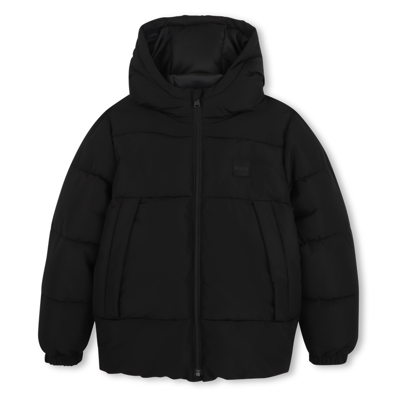 Chaqueta acolchada con capucha BOSS 
                        NI&Ntilde;O