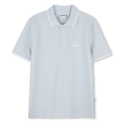 Polo de manga corta, AZUL CIELO, hi-res