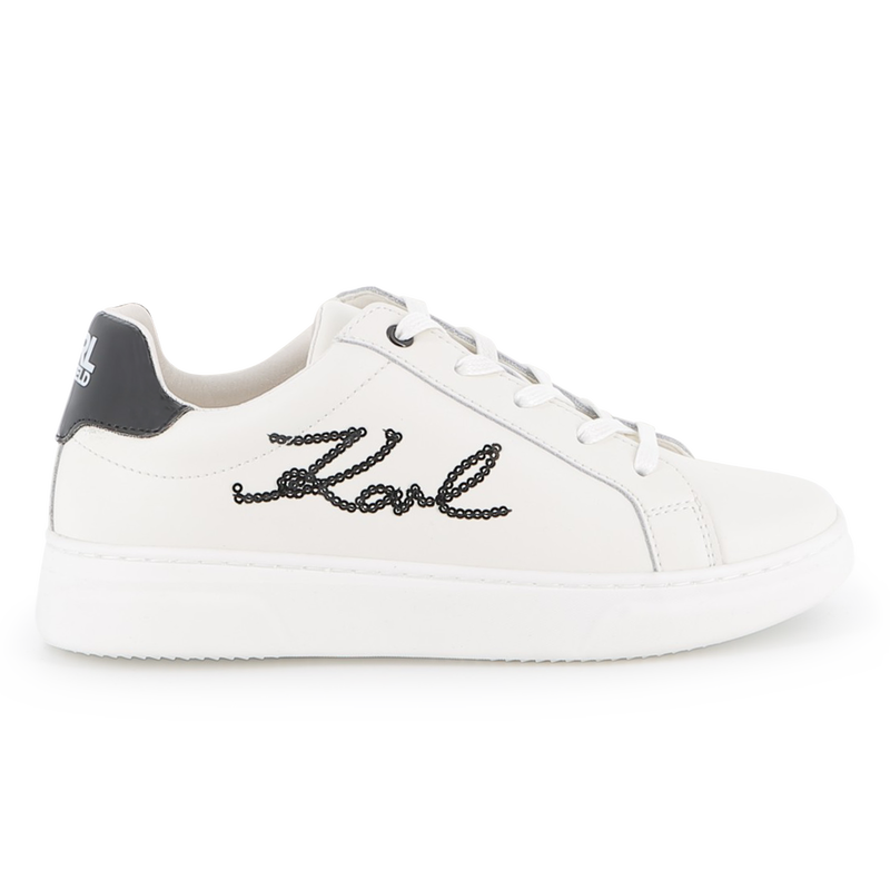 Zapatillas bajas con cordones KARL LAGERFELD KIDS 
                        NI&Ntilde;A
