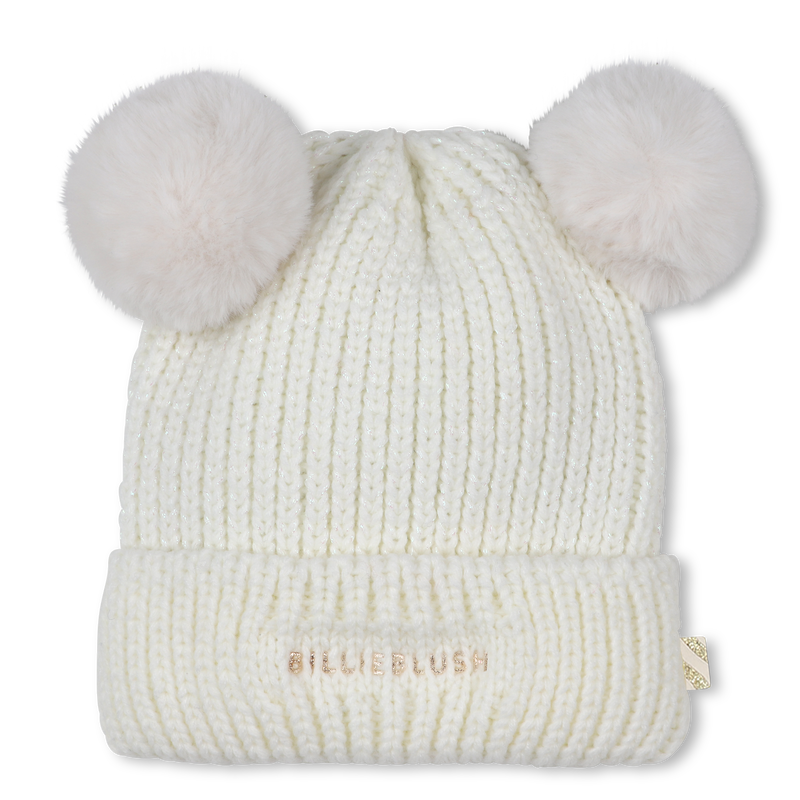 Gorro de pomp&oacute;n doble BILLIEBLUSH 
                        NI&Ntilde;A