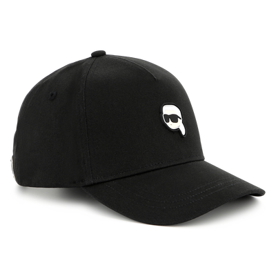 Gorra ajustable de algod&oacute;n KARL LAGERFELD KIDS NI&Ntilde;O