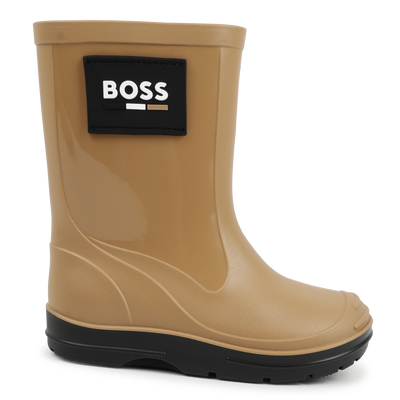 Botas de agua bitextura BOSS NI&Ntilde;O