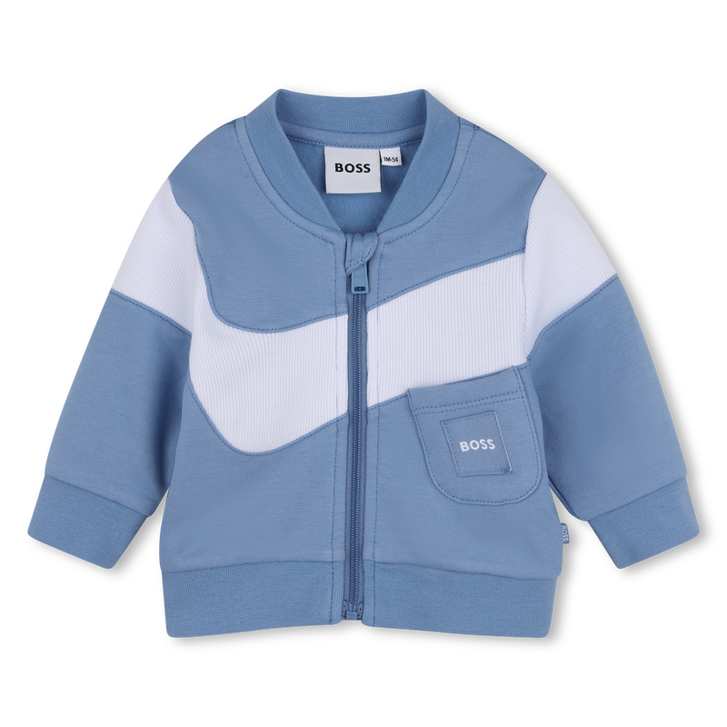 Conjunto de pantal&oacute;n, c&aacute;rdigan y camiseta BOSS 
                        NI&Ntilde;O