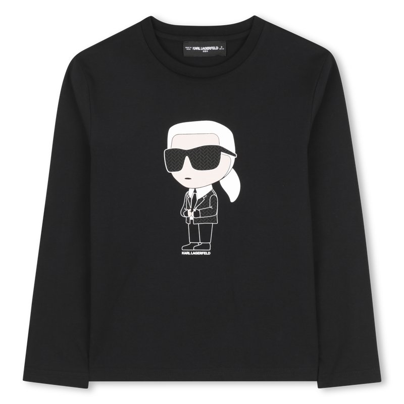 Camiseta de manga larga KARL LARGERFELD KIDS 
                        NI&Ntilde;O