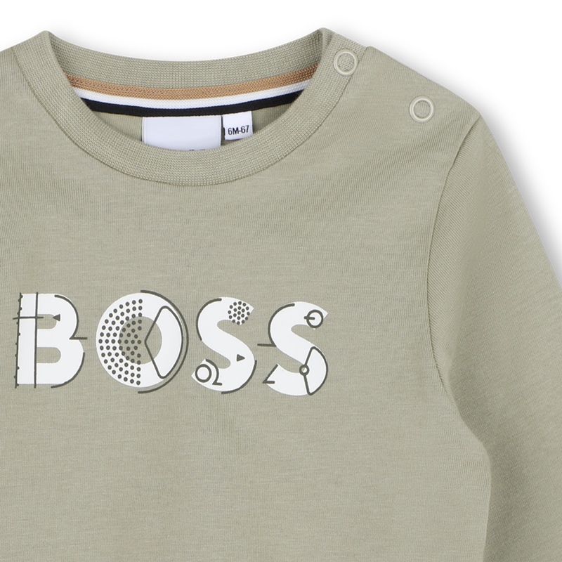 Camiseta de manga larga BOSS 
                        NI&Ntilde;O