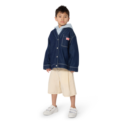 SUDADERA CON CAPUCHA KENZO KIDS NI&Ntilde;O