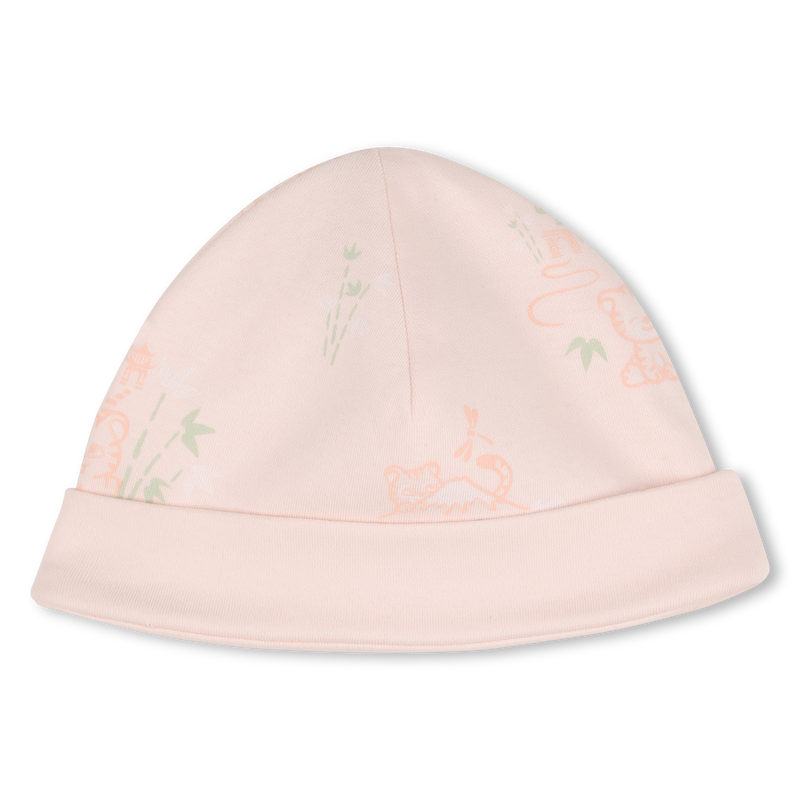 CONJUNTO DE PIJAMA, GORRO Y BABERO KENZO KIDS 
                        NI&Ntilde;A