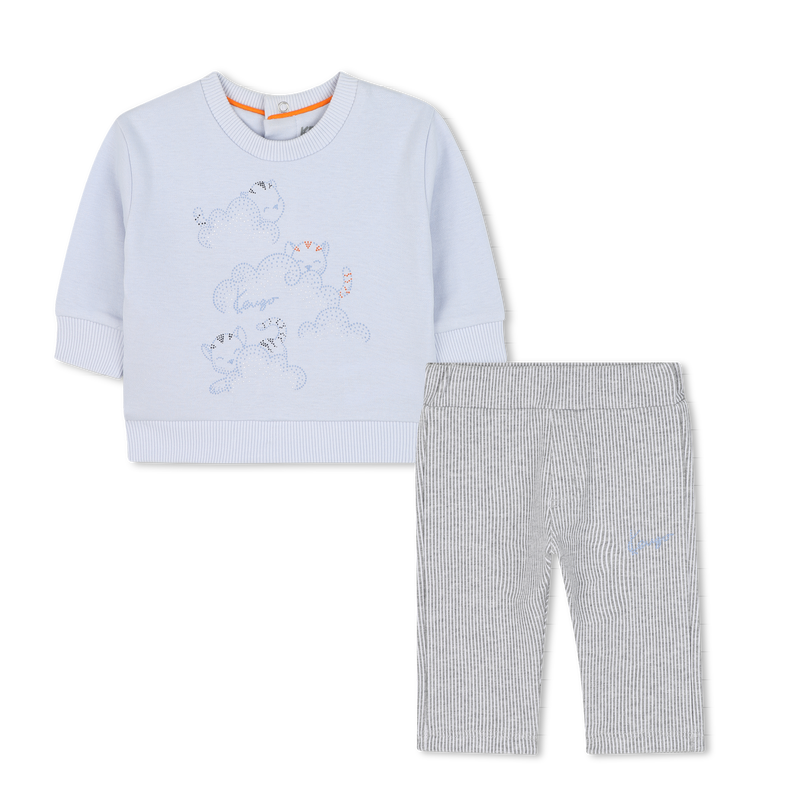 Conjunto de sudadera + pantal&oacute;n KENZO KIDS 
                        NI&Ntilde;O
