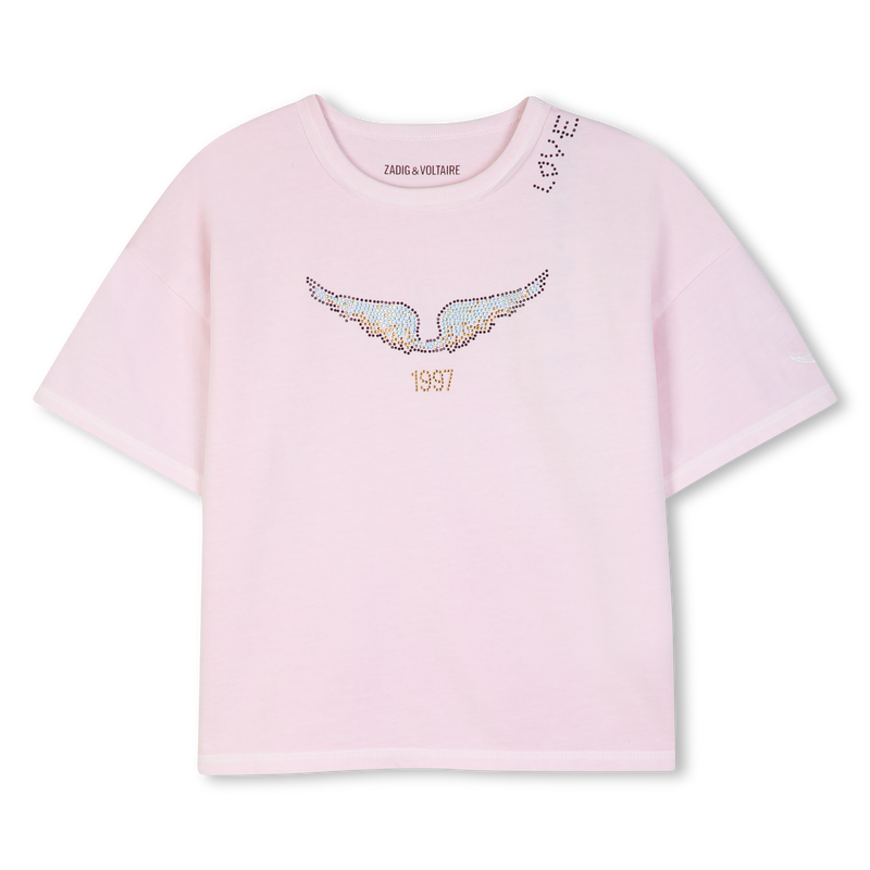 Camiseta de mangas cortas ZADIG & VOLTAIRE 
                        NI&Ntilde;A