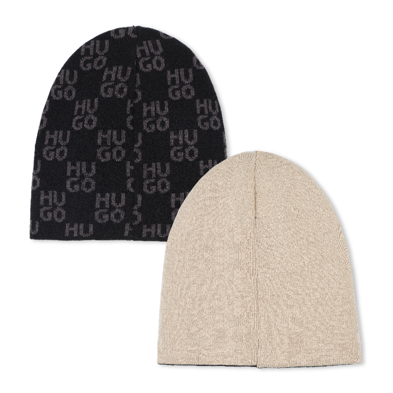 Gorro de doble capa HUGO 
                        NI&Ntilde;O