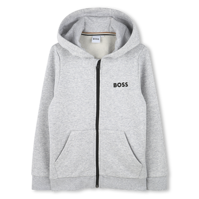 CARDIGAN CON CAPUCHA BOSS NI&Ntilde;O