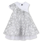 Vestido ceremonial bimaterial KARL LAGERFELD KIDS 
                    NI&Ntilde;A
