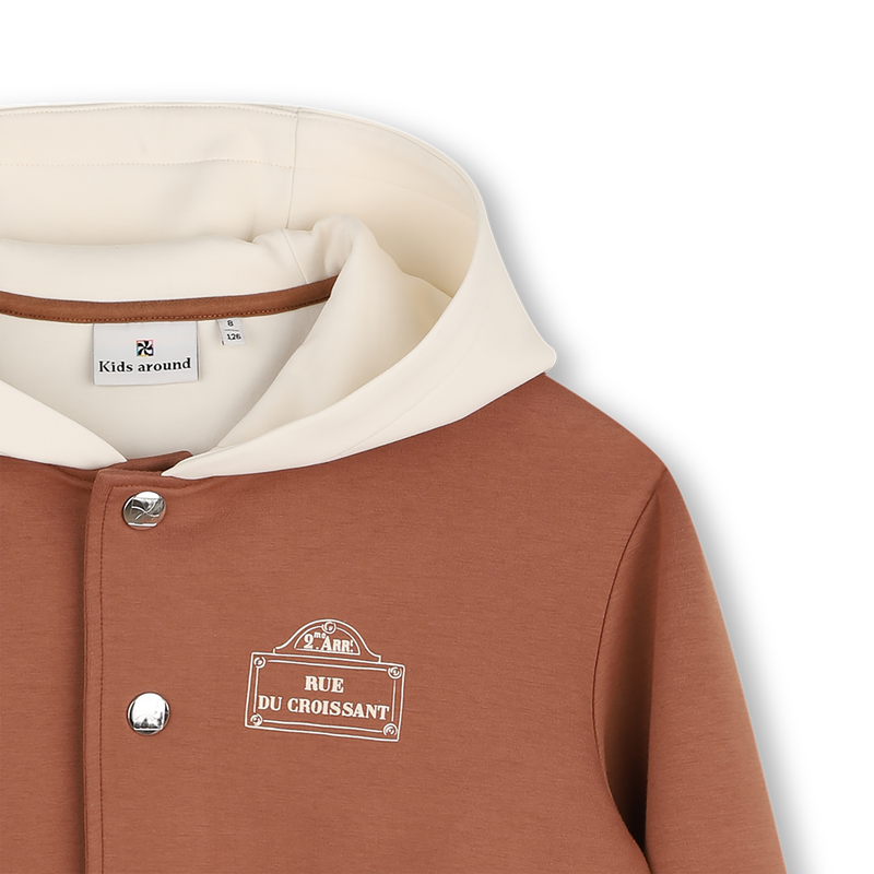 Sudadera con capucha KIDS AROUND 
                        NI&Ntilde;A