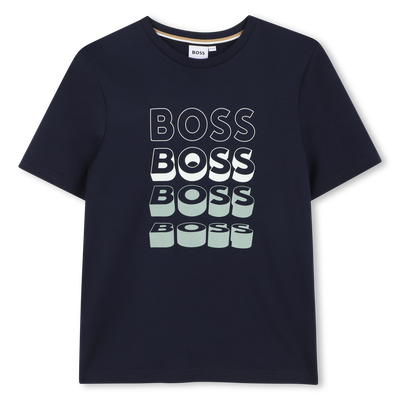 Camiseta de manga corta BOSS NI&Ntilde;O