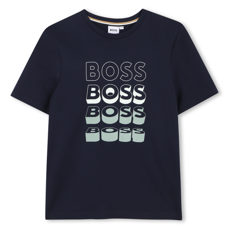 Camiseta de manga corta BOSS 
                        NI&Ntilde;O