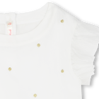 Blusa con tul y lentejuelas BILLIEBLUSH 
                    NI&Ntilde;A