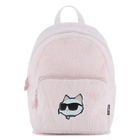Mochila peque&ntilde;a de vell&oacute;n esponjoso KARL LAGERFELD KIDS 
                    NI&Ntilde;A