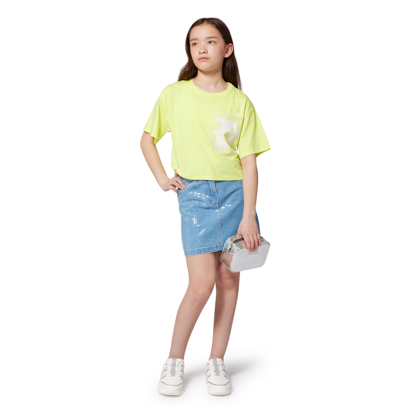 Camiseta ancha de manga corta DKNY 
                        NI&Ntilde;A