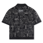 Camisa de punto de manga corta KARL LAGERFELD KIDS 
                    NI&Ntilde;O