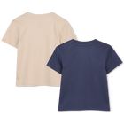 Paquete de dos camisetas TIMBERLAND 
                    NI&Ntilde;O