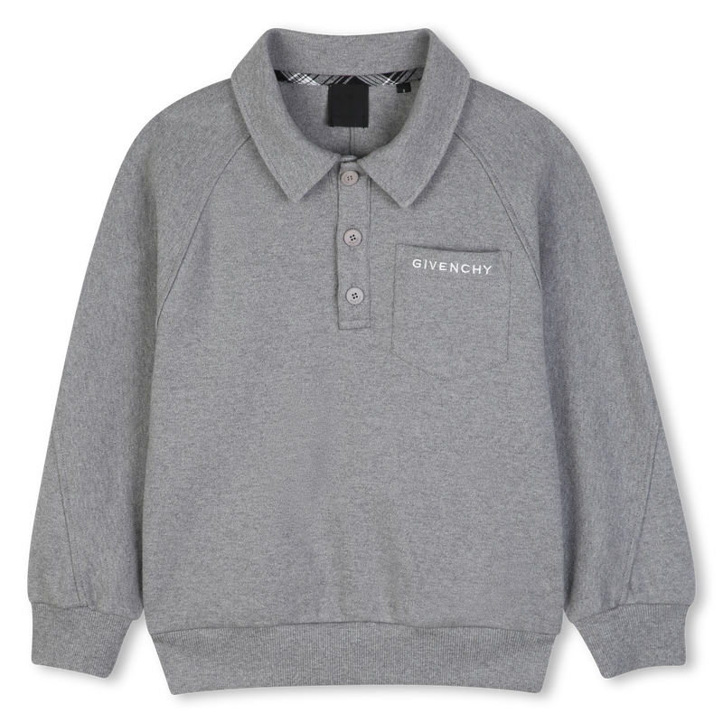 Polo de manga larga GIVENCHY 
                        NI&Ntilde;O