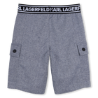 Bermudas vaqueras KARL LAGERFELD KIDS 
                    NI&Ntilde;O