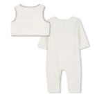 Conjunto de mono y c&aacute;rdigan TIMBERLAND 
                    NI&Ntilde;O