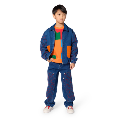 Chaqueta de mezclilla KENZO KIDS NI&Ntilde;O