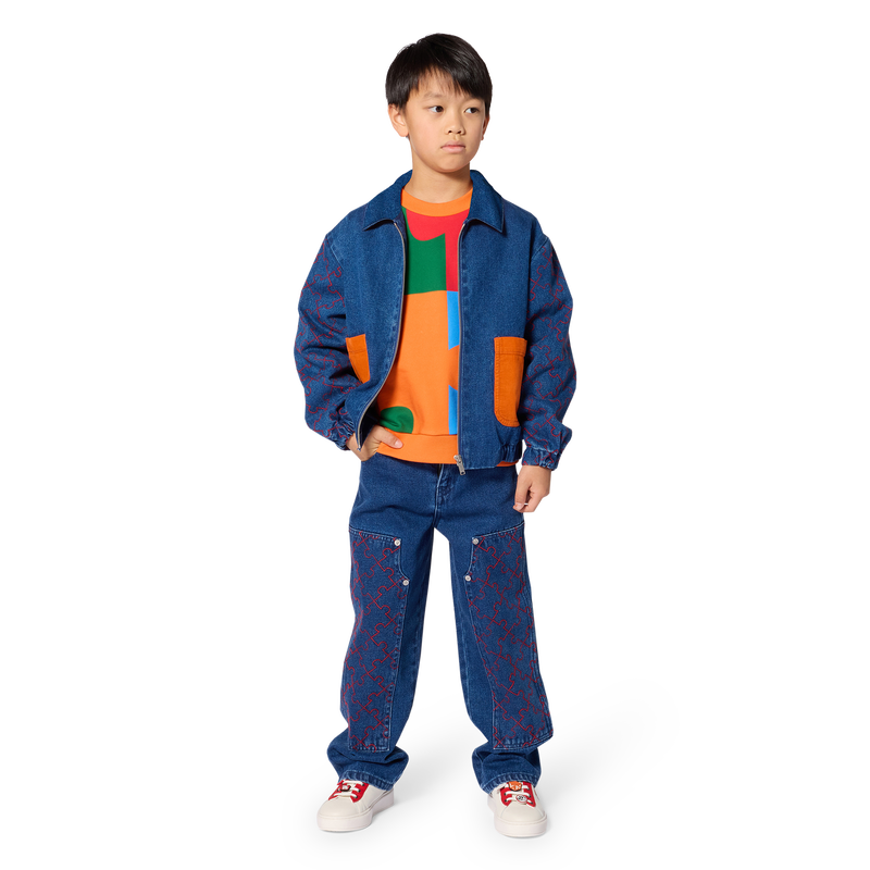 Chaqueta de mezclilla KENZO KIDS 
                        NI&Ntilde;O