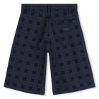 Bermudas con estampado jacquard KENZO KIDS 
                    NI&Ntilde;O