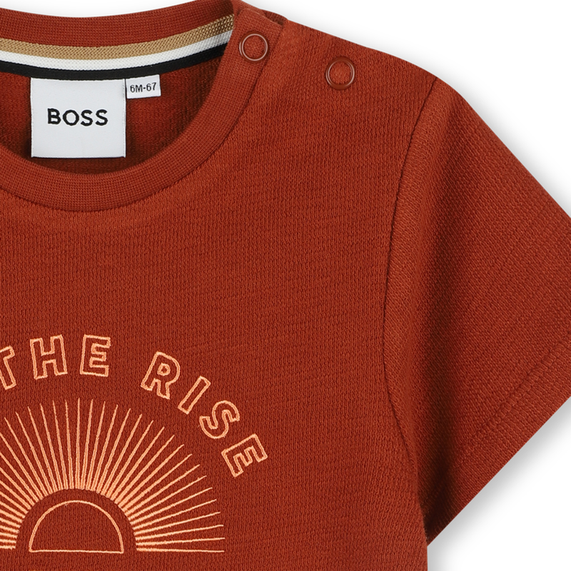 Camiseta de manga corta BOSS 
                        NI&Ntilde;O