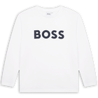 Camiseta de manga larga, BLANCO, hi-res