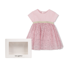 Vestido de ceremonia estampado KARL LAGERFELD KIDS 
                    NI&Ntilde;A