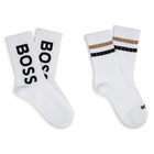 Pack de 2 pares de calcetines, BLANCO, hi-res